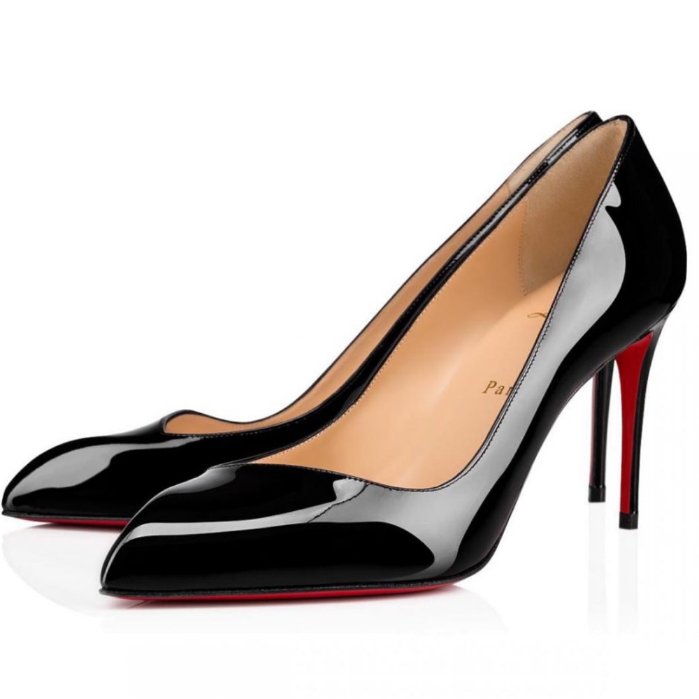 CHRISTIAN LOUBOUTIN CORNEILLE 100 PATENT